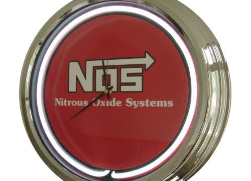 Neon Uhr NOS Wanduhr Deko-Uhr Leuchtuhr USA 50's Style Retro Uhr Neonuhr von US-Way.de