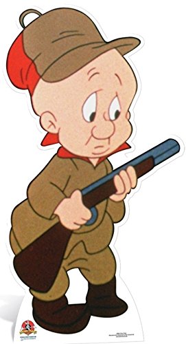 US-Way e.K. Pappaufsteller Elmer Fudd - Looney Tunes Standup Figur Kinoaufsteller Pappfigur Cardboard Lebensgroß Life-Size Standup von US-Way e.K.