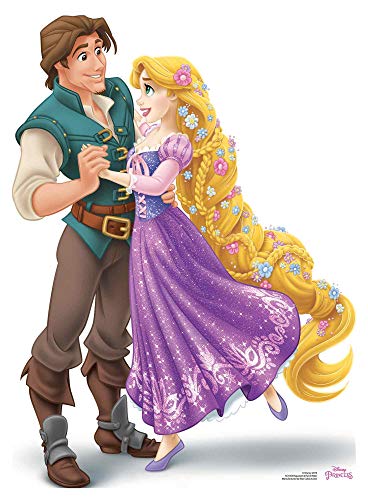 US-Way e.K. Pappaufsteller Rapunzel and Prince Flynn ca.83 cm Aufsteller Standup Figur Kinoaufsteller Pappfigur Cardboard Lebensgroß Life-Size Standup von US-Way e.K.