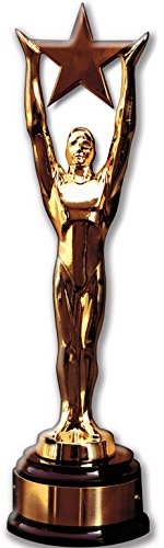 US-Way e.K. Pappaufsteller Star Award - Hollywood Standup Figur Kinoaufsteller Pappfigur Cardboard Lebensgroß Life-Size Standup von US-Way e.K.