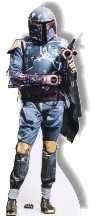 Pappaufsteller - Boba Fett Aufsteller Standup Figur Kinoaufsteller Pappfigur Cardboard Lebensgroß Life-Size Standup von US-Way.de