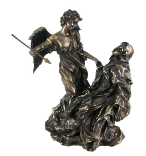 Ecstasy of St. Theresa Bronzed Statue Saint von US