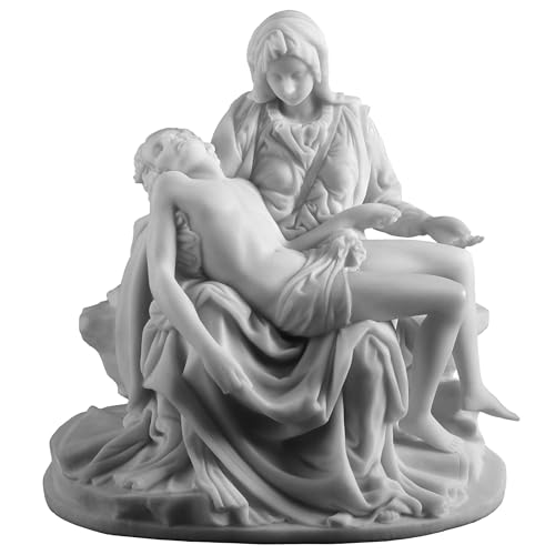 US Michelangelo Pieta Statue weiß Polystone klassisch dekorativ von US