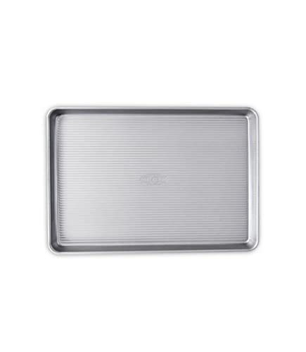 USA Pan Bakeware Half Sheet Pan, Warp Resistant Nonstick Backblech, Made in den USA aus Aluminium Stahl von USA Pan