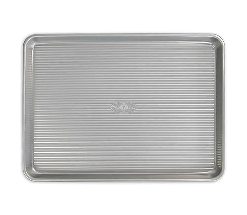 USA Pan Bakeware Half Sheet Pan, Warp Resistant Nonstick Backblech, Made in den USA aus Aluminium Stahl von USA Pan
