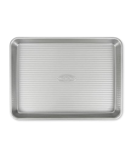 USA Pan Bakeware Quarter Sheet Pan, Warp Resistant Nonstick Backblech, Made in den USA aus Aluminium Stahl von USA Pan