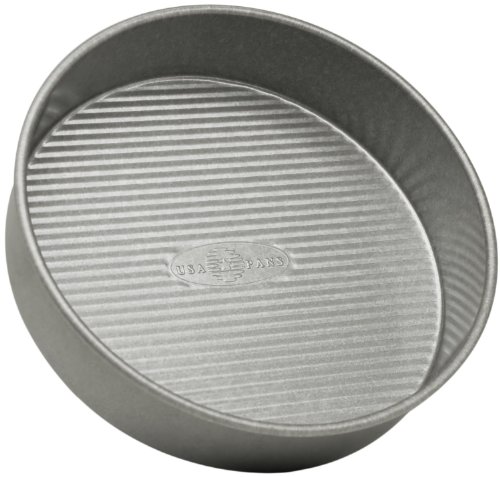 USA Pan Bakeware aluminisierten Stahl Kuchenform 8" Round silber von USA Pan