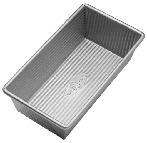 USA Pfanne Bakeware aluminisierten Stahl 1 Pfund Backen Silber 1 pound loaf silber von USA Pan