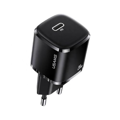 USAMS Ładowarka Sieciowa 20 W 1xUSB-C T36 PD3.0 Fast Charging Only Head Marke von USAMS