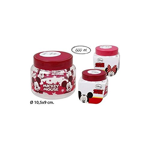USE PLASTICOS Verwendung Kunststoff – Vorratsdose, Verschiedene Modelle, Mickey/Minnie-, 600 cc. von USE PLASTICOS