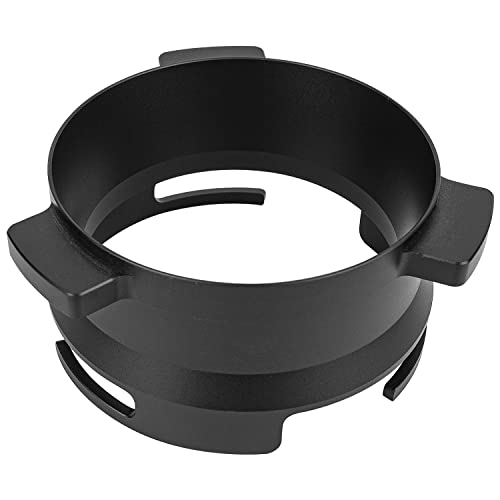 Kaffee Dosierring 54mm Dosiertrichter Espresso Kaffee Accessrioes Aluminium für Sage Delonghi Breville Siebträger Schwarz von USEAMIE