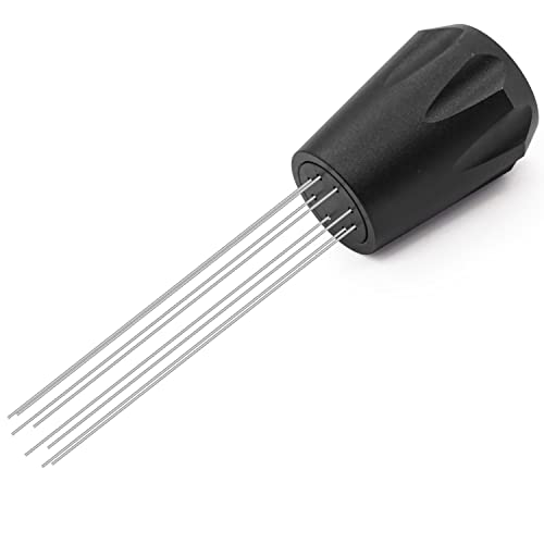 WDT Tool Kaffeesatz Nadelverteiler 304 Edelstahl Mini Schneebesen für Espresso Rührverteilung Schwarz WDT Tool Kaffeesatz Nadelverteiler 304 Edelstahl Mini Schneebesen für Espresso Rührverteilung Schwarz von USEAMIE