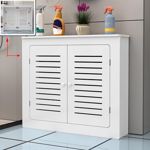 USFJATI Heizkörperverkleidung，MDF Heizkörperabdeckung，Verkleidung Heizkörper，Panel Air Conditioning Outdoor Unit，Heizungsabdeckung，für Schlafzimmer Wohnzimmer(L100*H70*T20CM/39 * 27 * 8IN) von USFJATI