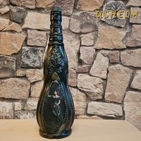 Hand Made Riesige Aufwändig Gestaltete Steampunk Likör Flasche Deko Cosplay Fantasy Gothic Geschenk Whiskyflasche von USHEIM