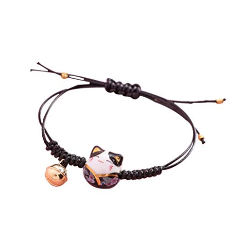 USHOBE Lucky Cat Bracelet Feng Shui Maneki Neko String Armbänder Verstellbar Viel Glück String String Geflochten USHOBE Lucky Cat Bracelet Feng Shui Maneki Neko String Armbänder Verstellbar Viel Glück String String Geflochten von USHOBE