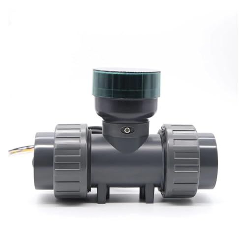 USKI Digitaler Durchflussmesser, Hohe Präzision Smart Digital Display Durchflussmesser DN25-80 Elektronische RS485 Meter LCD Wasser Flow Sensor for Bauernhof/Garten Bewässerung(DN50,LCD Version) von USKI