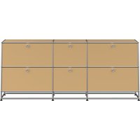 USM Haller - Sideboard 3x2 6 Klappen und Sockel von USM Haller