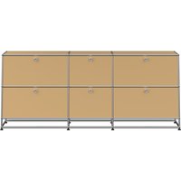 USM Haller - Sideboard 3x2 6 Klappen und Sockel von USM Haller
