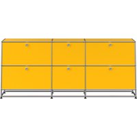 USM Haller - Sideboard 3x2 6 Klappen und Sockel von USM Haller