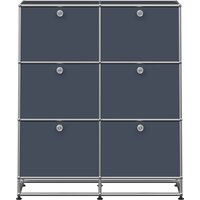 USM Haller - Highboard 2x3 6 Klappen und Sockel von USM Haller