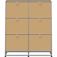 USM Haller - Highboard 2x3 6 Klappen und Sockel von USM Haller