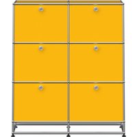 USM Haller - Highboard 2x3 6 Klappen und Sockel von USM Haller