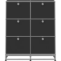 USM Haller - Highboard 2x3 6 Klappen und Sockel von USM Haller