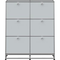 USM Haller - Highboard 2x3 6 Klappen und Sockel von USM Haller