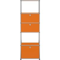 USM Haller - Regal 1x5 2 Klappen und Auszug von USM Haller