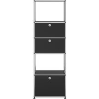 USM Haller - Regal 1x5 2 Klappen und Auszug von USM Haller