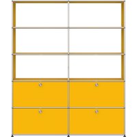 USM Haller - Regal 2x5 4 Klappen und 6 Fächer von USM Haller