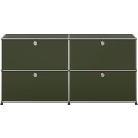 USM Haller - Sideboard 2x2 4 Klappen Limited Edition Olivgrün von USM Haller