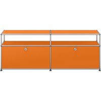 USM Haller - Lowboard 2x2 2 Klappen und Aufbau von USM Haller