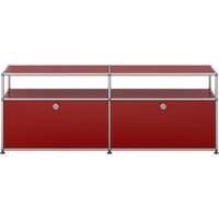 USM Haller - Lowboard 2x2 2 Klappen und Aufbau von USM Haller