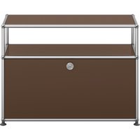 USM Haller - Beistellmöbel 1x2 Klappe und Aufbau USM Haller - Beistellmöbel 1x2 Klappe und Aufbau von USM Haller