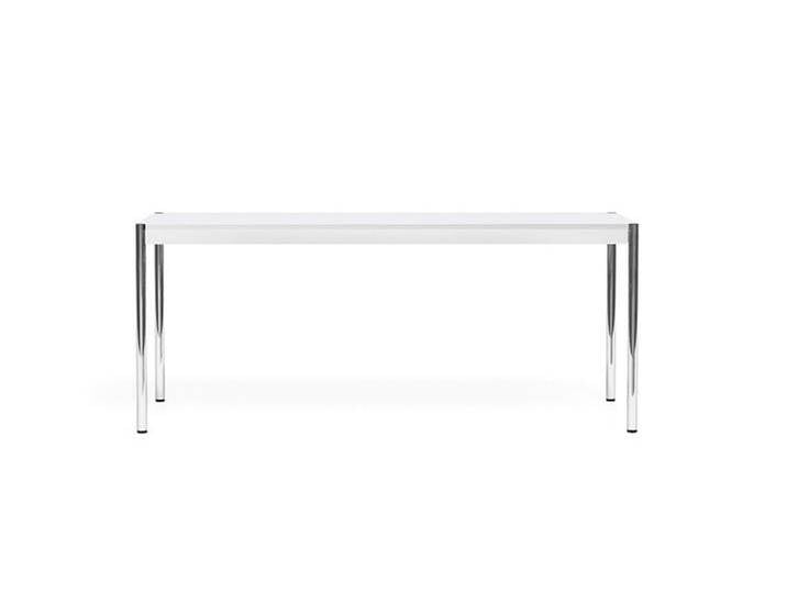 USM Home Office Schreibtisch weiß, Designer Prof. Fritz Haller, 74x175x75 cm von USM-Haller