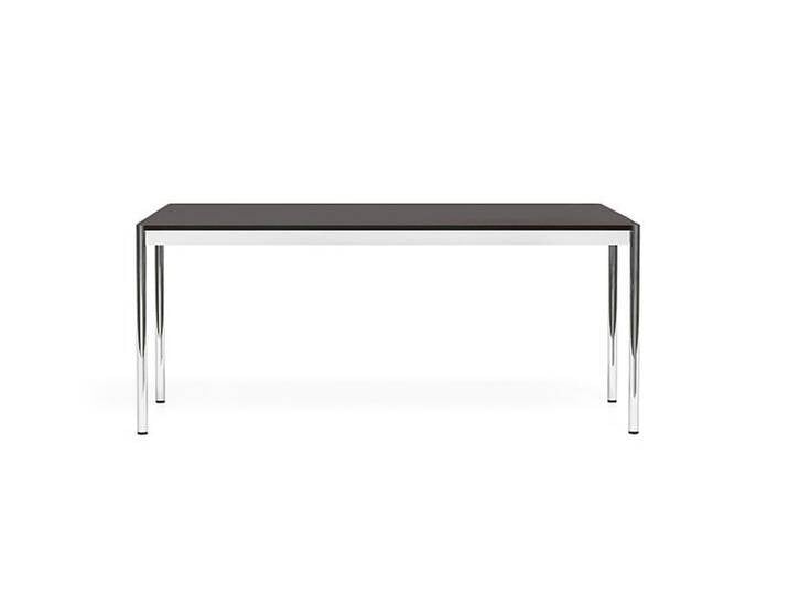 USM Homeoffice Schreibtisch braun, Designer Prof. Fritz Haller, 74x175x100 cm von USM-Haller