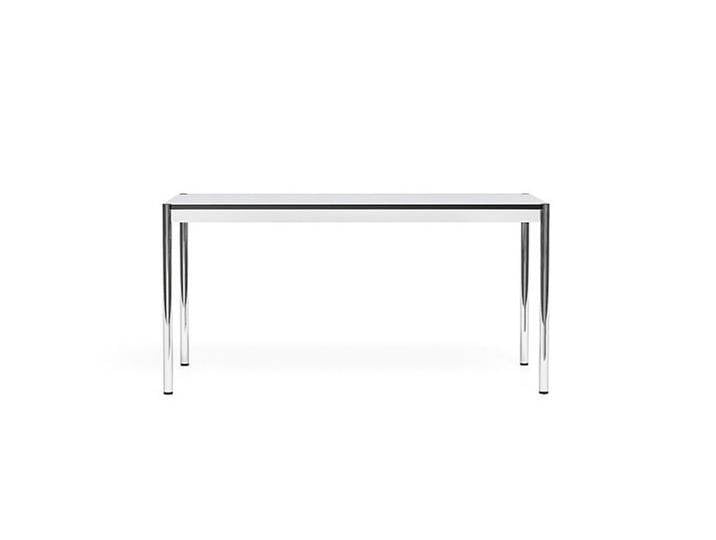 USM Homeoffice Schreibtisch grau, Designer Prof. Fritz Haller, 74x150x75 cm von USM-Haller