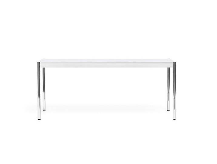 USM Homeoffice Schreibtisch weiß, Designer Prof. Fritz Haller, 74x175x75 cm von USM-Haller