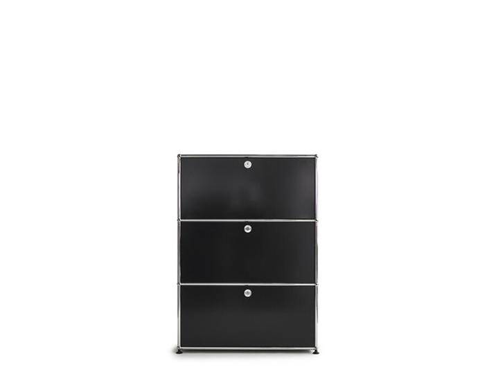 USM Kommode schwarz, Designer Prof. Fritz Haller, 109x78x38 cm von USM-Haller