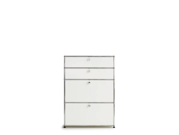 USM Kommode weiß, Designer Prof. Fritz Haller, 109x78x38 cm von USM-Haller
