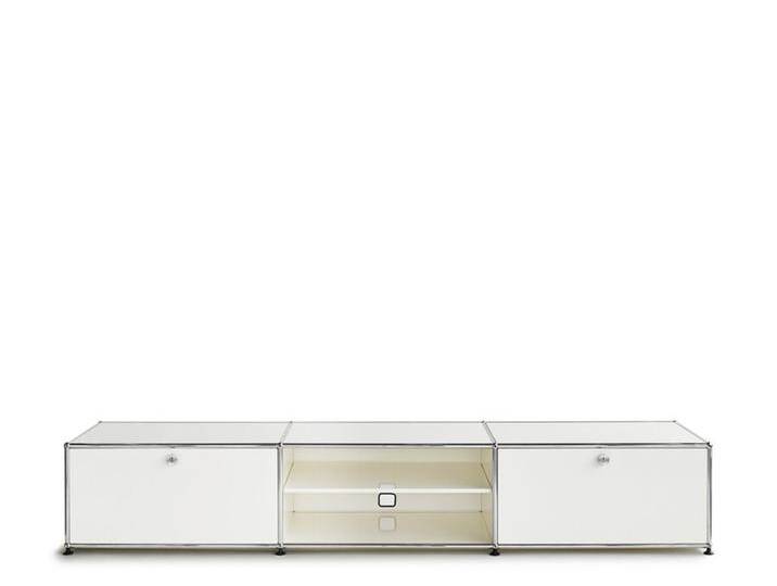 USM Kommode weiß, Designer Prof. Fritz Haller, 39x228x53 cm von USM-Haller