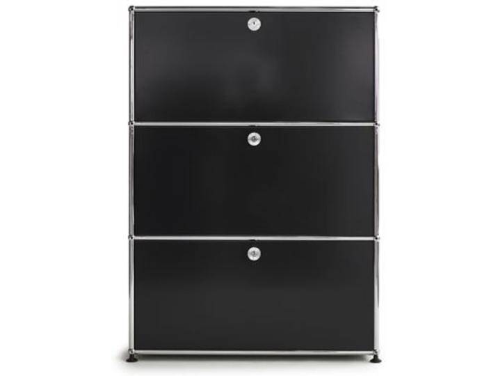 USM Regal graphitschwarz, Designer Prof. Fritz Haller, 109x78x38 cm von USM-Haller