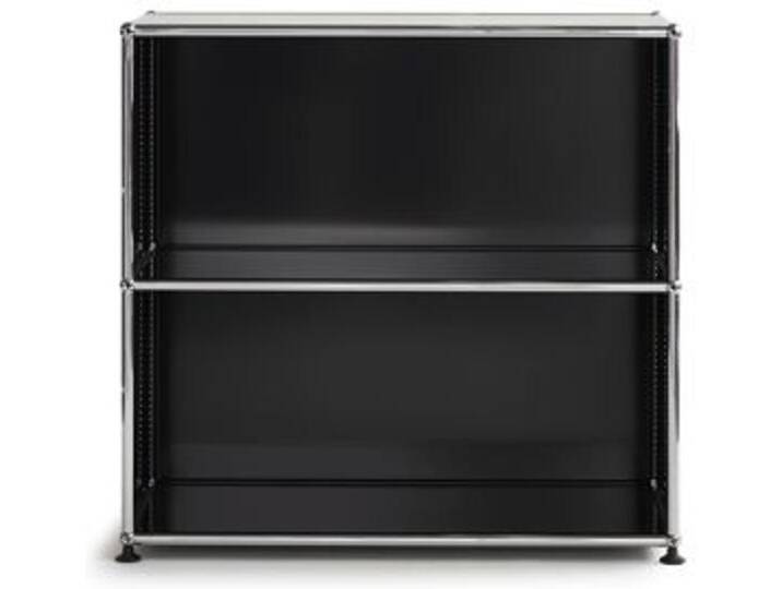 USM Regal graphitschwarz, Designer Prof. Fritz Haller, 74x78x38 cm von USM-Haller
