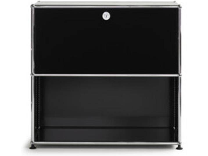 USM Regal graphitschwarz, Designer Prof. Fritz Haller, 74x78x38 cm von USM-Haller