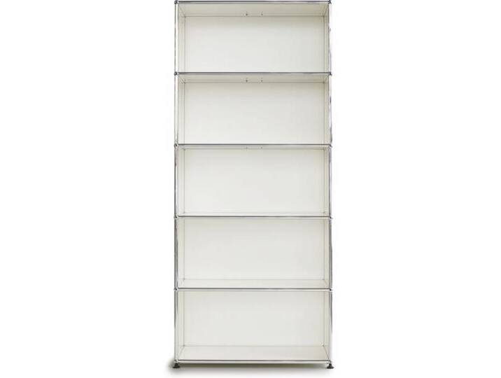 USM Regal reinweiß, Designer Prof. Fritz Haller, 179x78x38 cm von USM-Haller