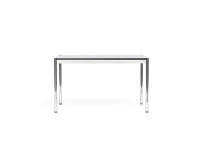 USM Schreibtisch perlgrau, Designer Prof. Fritz Haller, 74x125x50 cm von USM-Haller