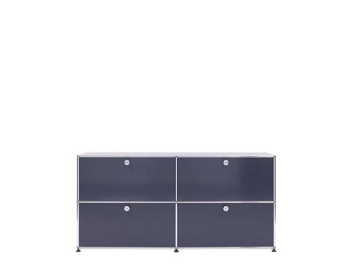 USM TV-Schrank grau, Designer Prof. Fritz Haller, 74x153x38 cm USM TV-Schrank grau, Designer Prof. Fritz Haller, 74x153x38 cm von USM-Haller