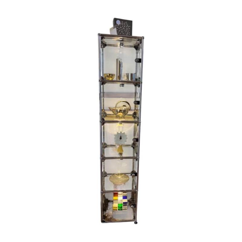 Vitrine Stahlgestell Korpus Glas von USM Haller