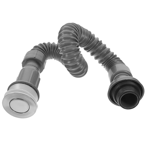 1 Stück Abflussrohr PVC Flexibler Schlauch Leichter erweiterbarer Abfall Küchenbecken Einzelwaschbecken Abflussschlauch Badezimmer Sanitärteile 1 Stück Abflussrohr PVC Flexibler Schlauch Leichter erweiterbarer Abfall Küchenbecken Einzelwaschbecken Abflussschlauch Badezimmer Sanitärteile von USOHJZ